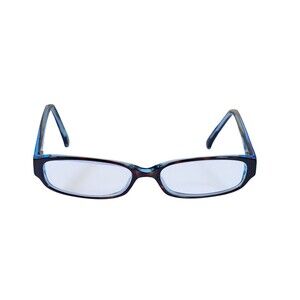 Bulova CYPRESS Tortoise/Blue 52-15-140 Women Eyeglasses Moon & Stars FRAMES ONLY